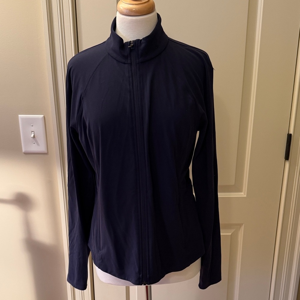 Athleta Salutation Navy Jacket